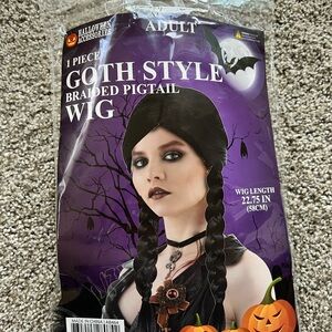 Goth style Halloween wig